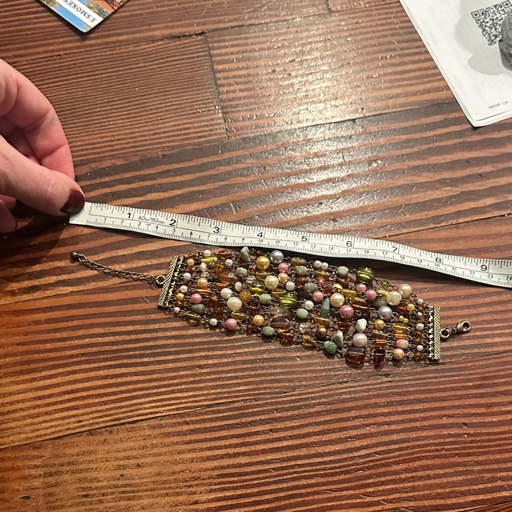 Lia Sophia Beaumont Vibrant Multicolor Beaded Bracelet - Picture 7 of 7